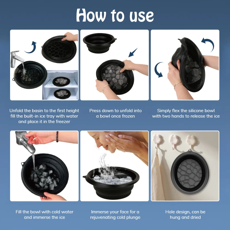 Bol de Hielo Facial - Facial Ice Bath Bowl