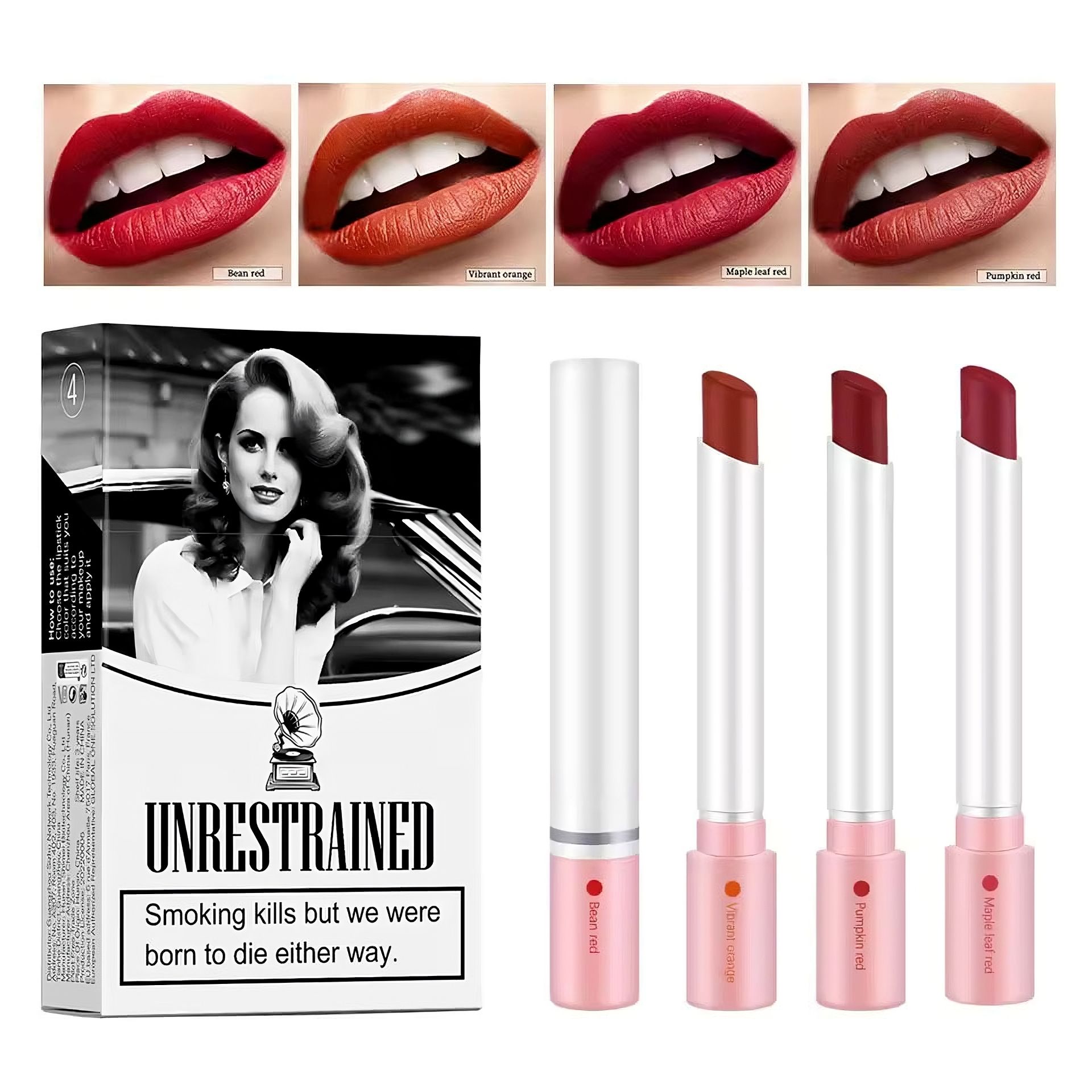 💄 Set de Labiales Zahira™ en Estuche Retro