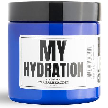 Evan Alexander Fine Grooming MY Hydration - Acondicionador sin enjuague para barba para hombres, 4 onzas, hidrata, suaviza, elimina la sequedad, doma el encrespamiento, promueve el crecimient