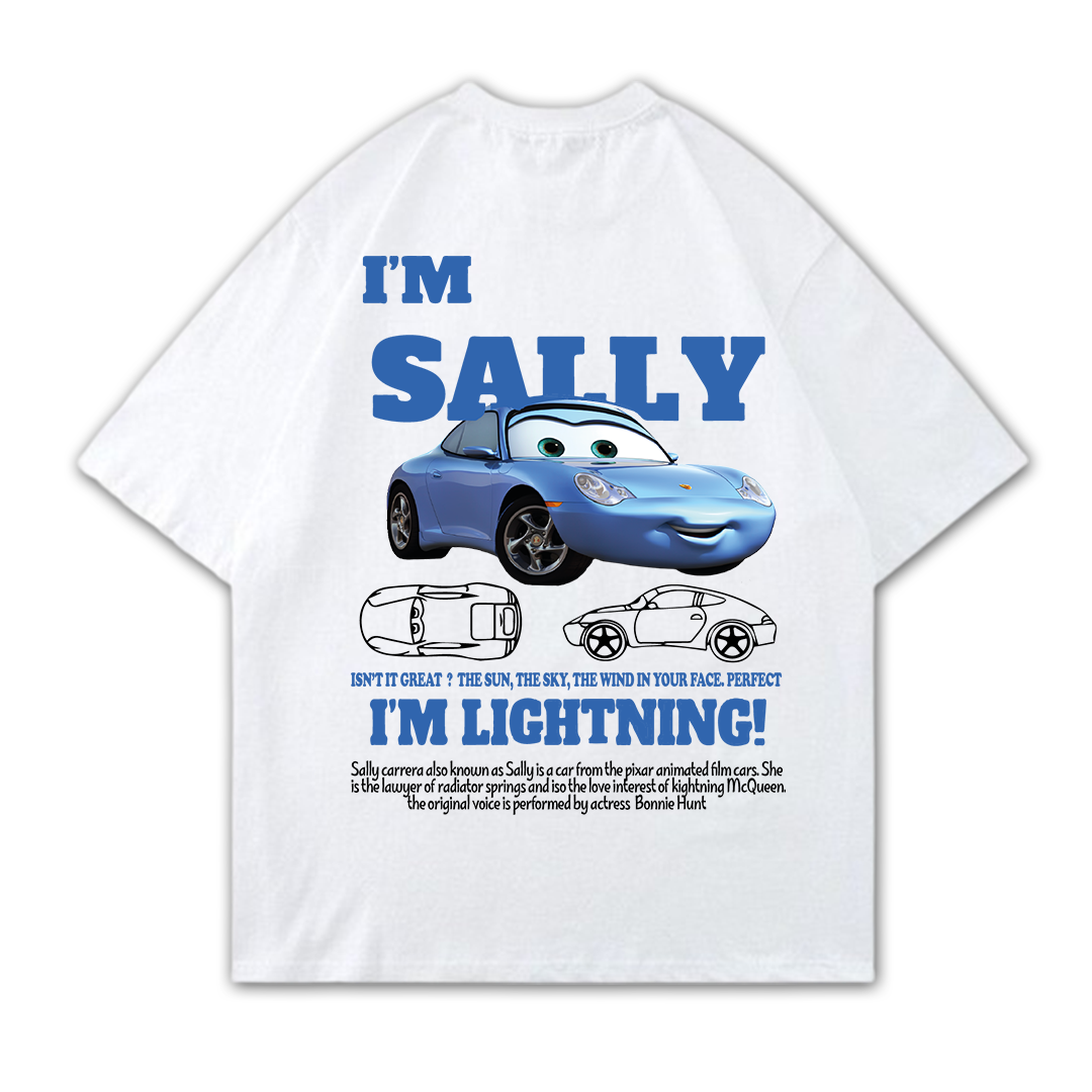 Pack 2 T-shirt Cars McQueen et Sally