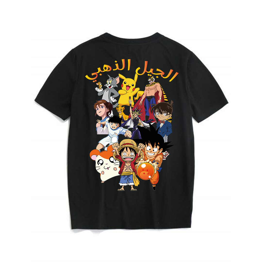 Gold jeel oversized t-shirt