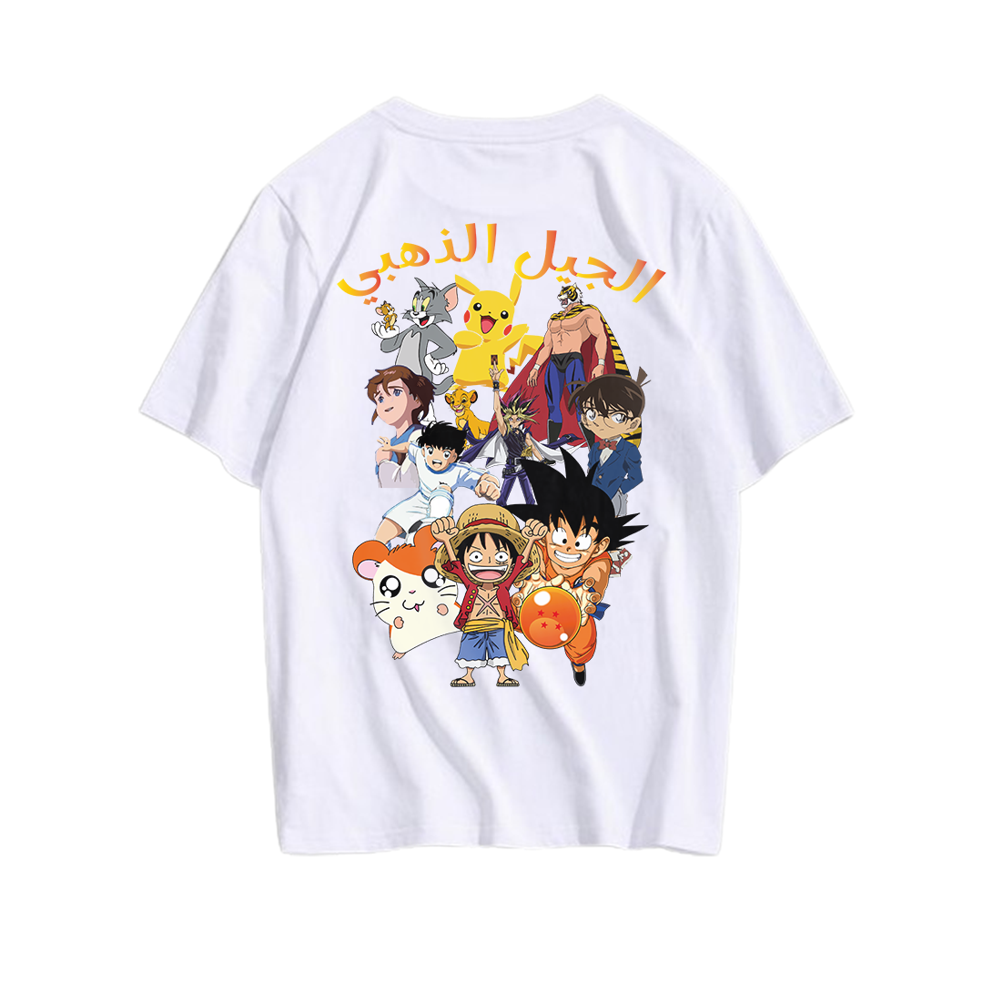 Gold jeel oversized t-shirt