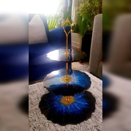 Présentoir "Coquelicot bleu" VENDU