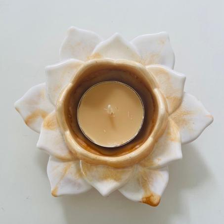 "Lotus" bougeoir VENDU