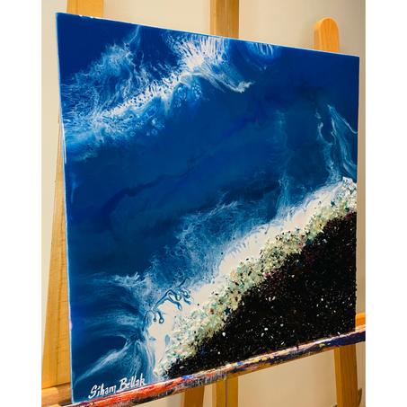 La plage aux galets VENDU