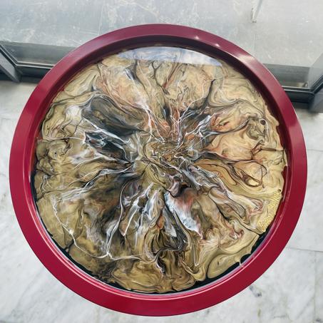 "Eclosion cosmique" table