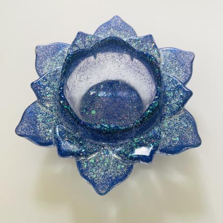 "Neige" bougeoir VENDU