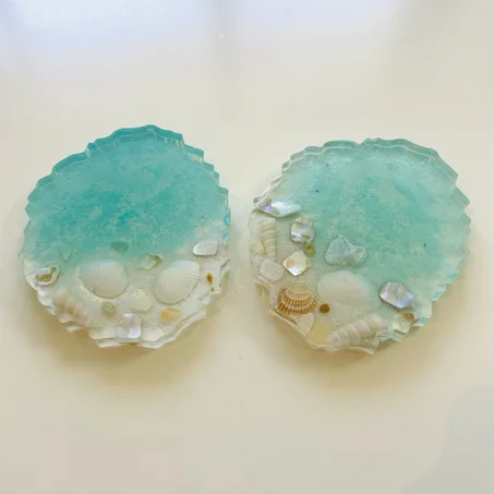 "Coquillage" sous verre