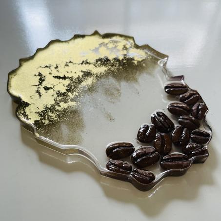 "Coffee" sous verre VENDU