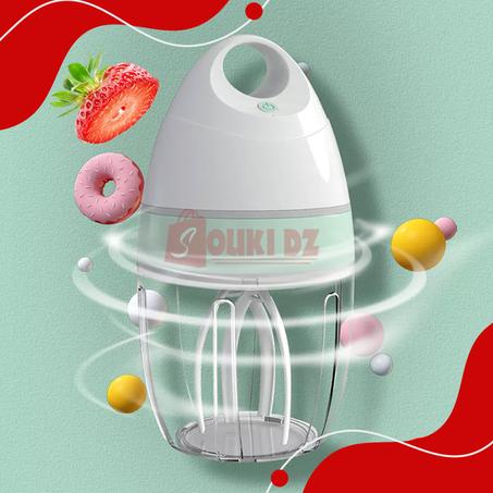 خلاط صغير محمول ببطارية 900مل 24واط Mini batteur électrique à batterie 900ml 24W