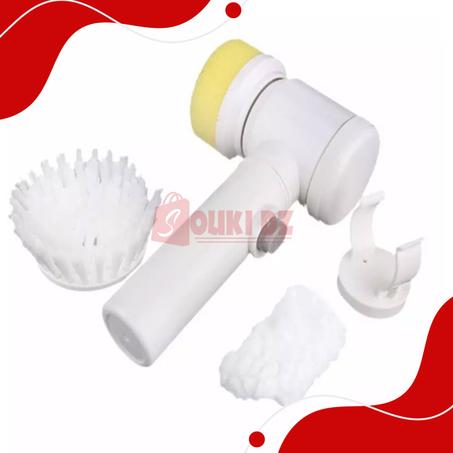 مشط تنظيف كهربائي  صغير لاسلكي قابل للشحن  Mini brosse de nettoyage sans fil rechargeable