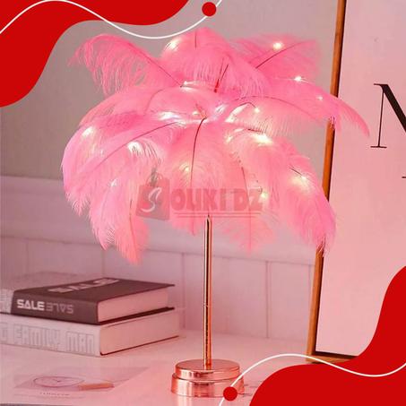 مصباح طاولة للتزيين مزود ببطارية وجهاز تحكم 5فولط  Veilleuse décorative nordique moderne à batterie avec télécommande 5V