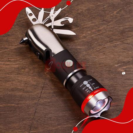 مصباح كشاف لاد متعدد الوظائف 12 في 1 ببطاريات