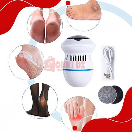 أداة لاسلكية للعناية بالقدم 5 فولط يو أس بي Ponceuse à pied électrique portable USB 5V
