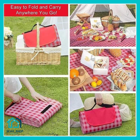 سجادة للرحلات وسادة الشاطئ مقاوم للماء