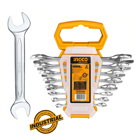 Jeu de 8 clés mixtes 6mm à 19mm