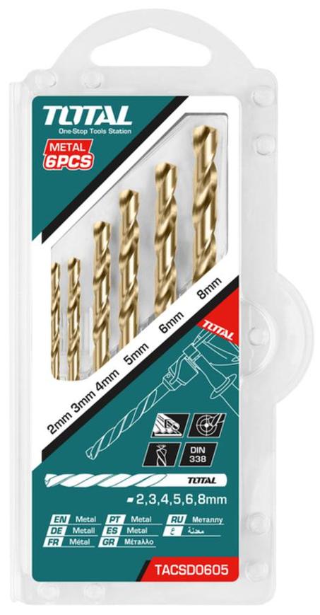 Ensemble de forets "HSS" hélicoïdaux