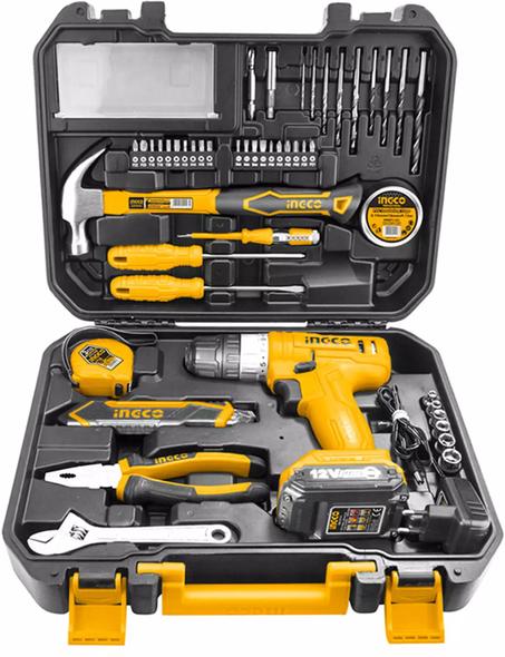 Coffret visseuse 12V + 126 outils/accessoires