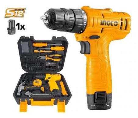 Coffret visseuse 12V + 80 outils/accessoires