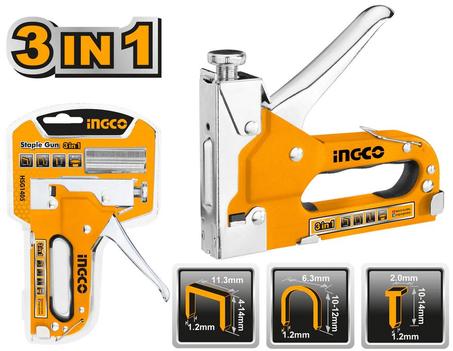 Agrafeuse 3en1 Clous et agrafes
