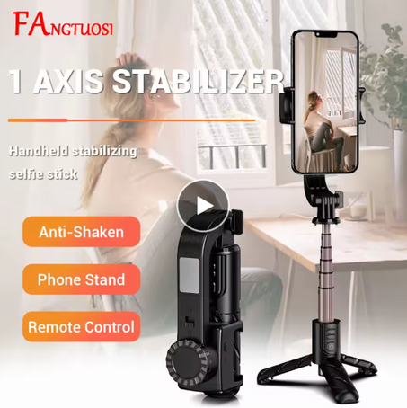 Stabilisateur 360 Rotation automatique avec télécommande Bluetooth.pour vidéo Vlog