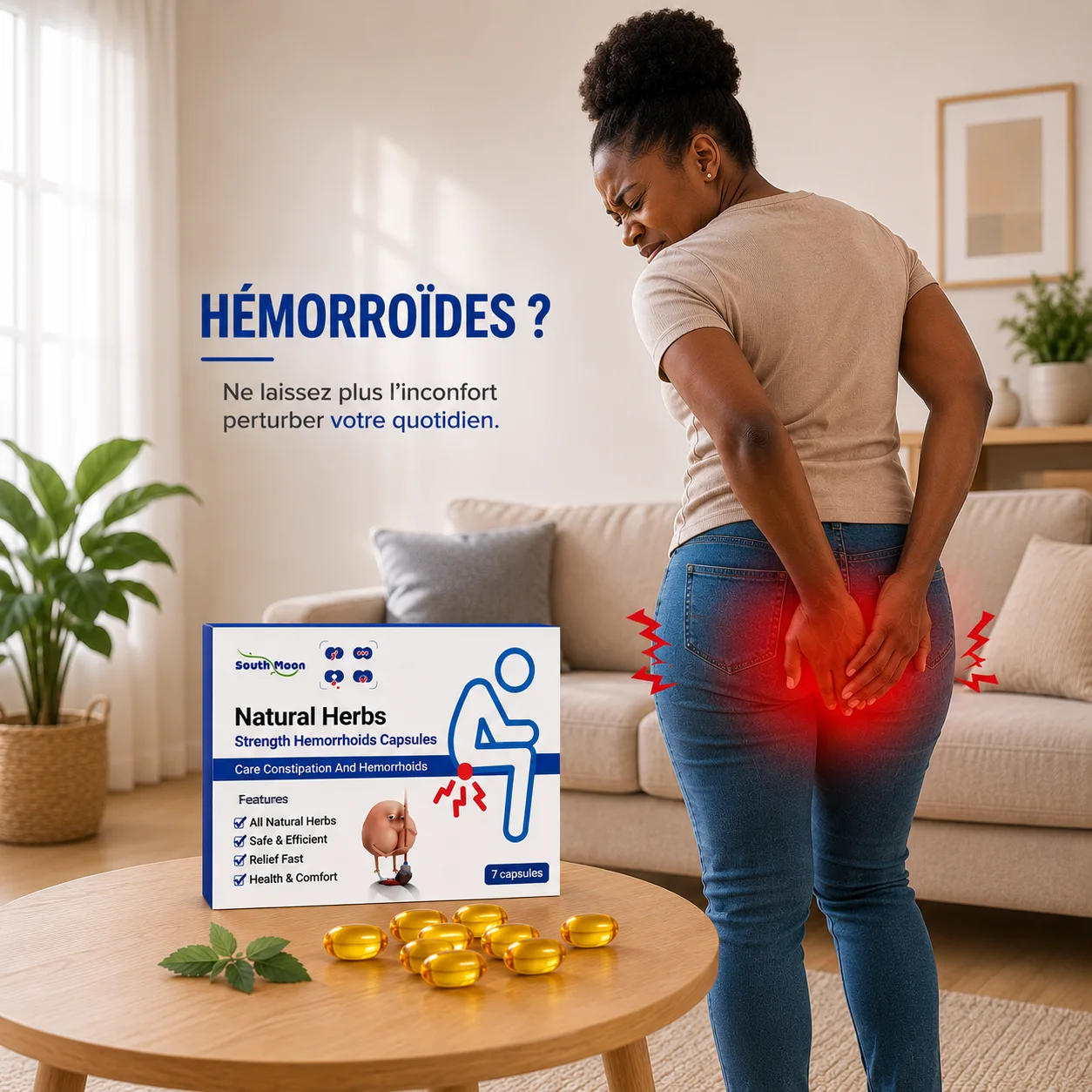 Capsules contre les hémorroïdes( 2 paquets )