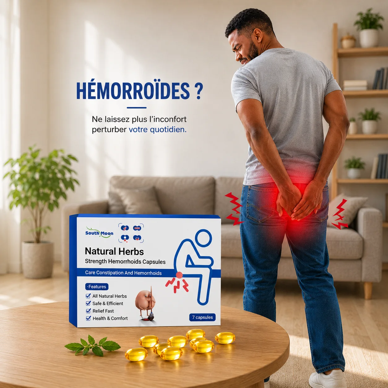 Capsules contre les hémorroïdes( 2 paquets )