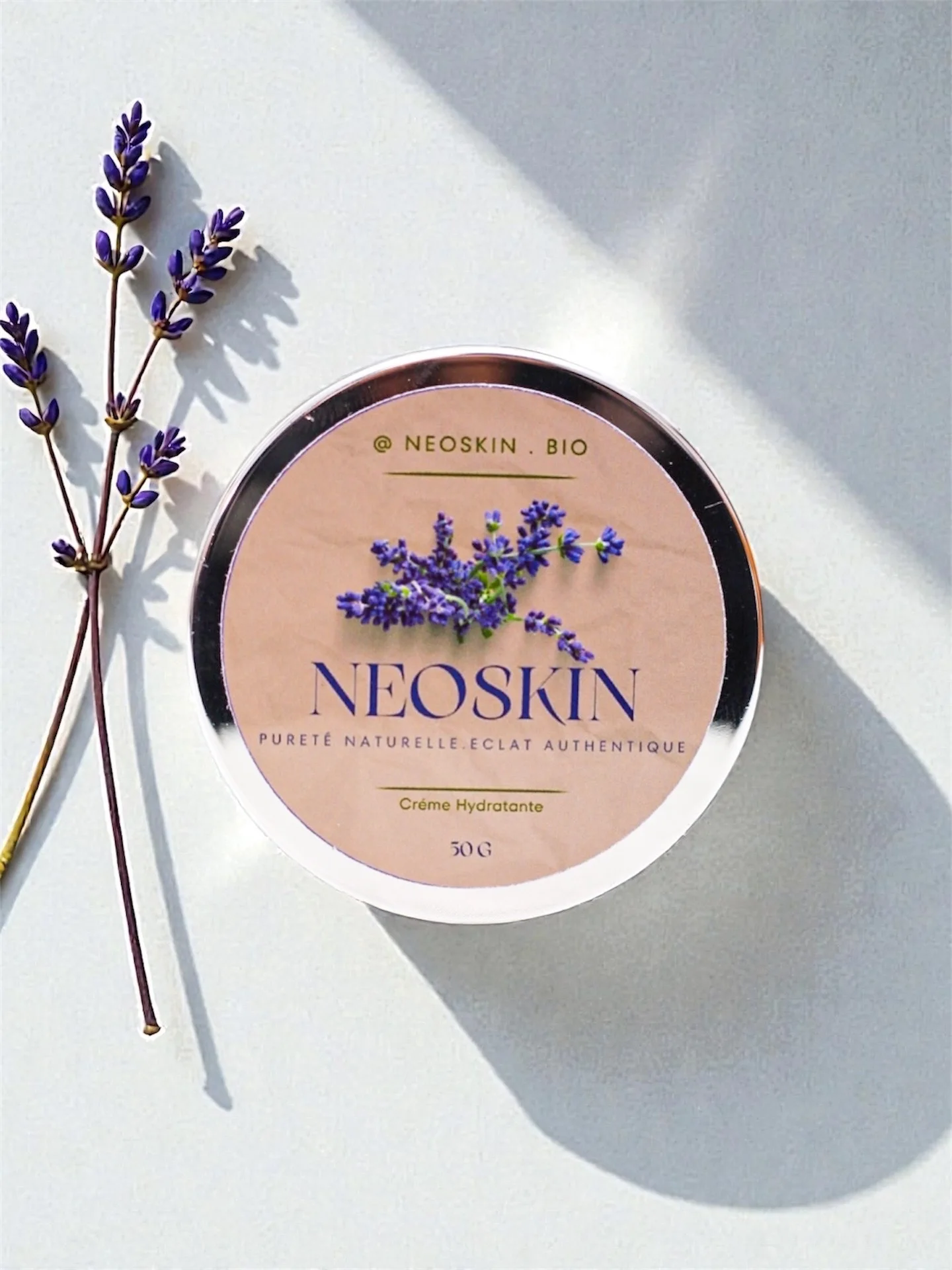 Crème Hydratante Naturelle à la Lavande | Neoskin