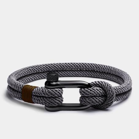 Bracelet Homme Mrain Gris .