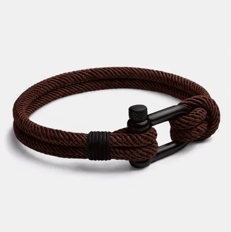 Bracelet Homme Mrain Maron