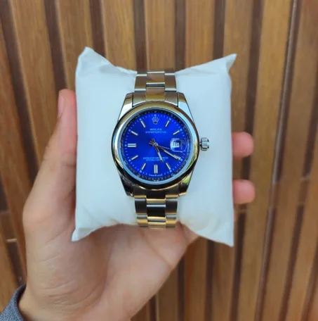 Rolex Oyster Perpetual Bleu Homme