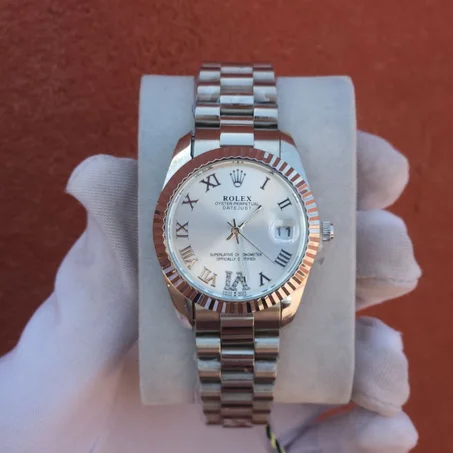 Rolex Femme Day Just Couleur Gri