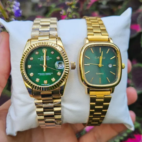 Pack 2 montre Rolex ET Casio  femmee