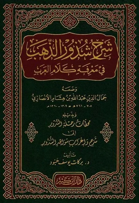شرح شذور الذهب في معرفة كلام العرب