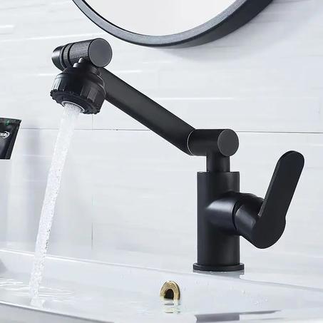 صنبور حوض دوار 1080°: مرونة وجمال في مطبخك.