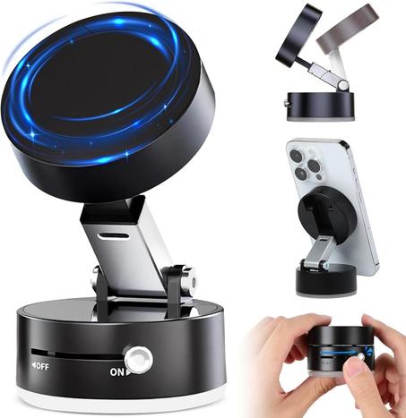 حامل موبايل مغناطيسي: ثبات، مرونة، وتصميم يخدمك!