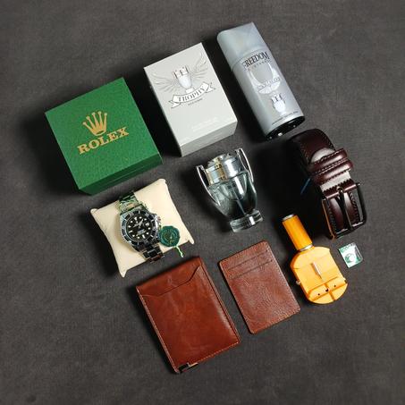 باك روليكس 9 قطع 💎 احصل على الفخامة - هدية رجالية مميزة