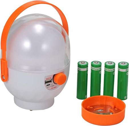 مصباح LED FA-7001 للتخييم يعمل بالبطارية للاماكن الداخلية والخارجية