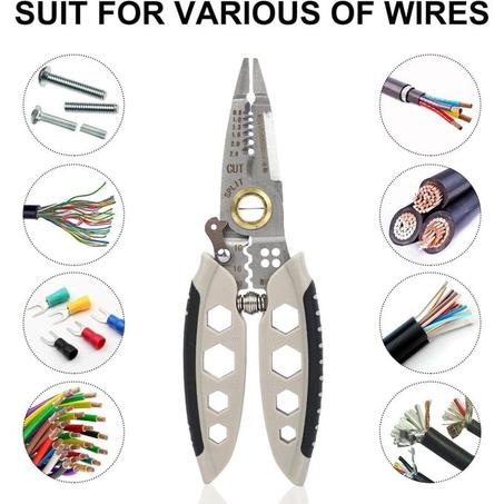 أداة تعرية الأسلاك المتكاملة 4 في 1: الكفاءة والمتانة بين يديك