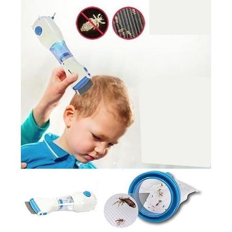 مشط قمل كهربائي فعّال لإزالة القمل والصئبان بدون مواد كيميائية