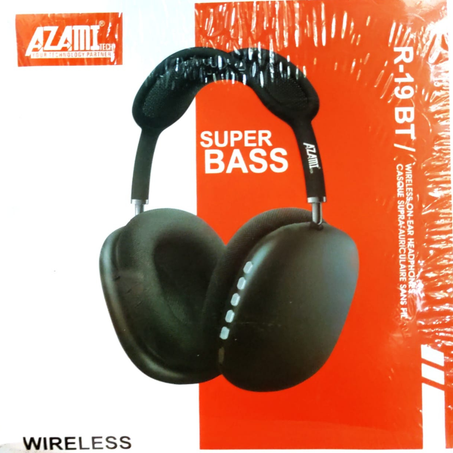 سماعة رأس لاسلكية من أزامي R-19 BT Azami صوت عالي الجودة