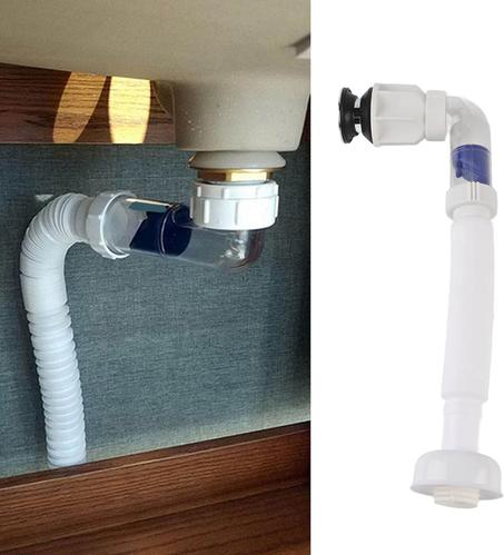 نظام تصريف مرن للحوض: حل نهائي للروائح والانسدادات!