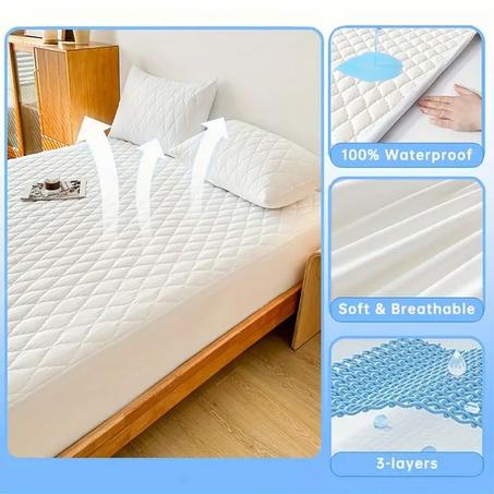 🔸️ Protège-matelas en flanelle.🔹️