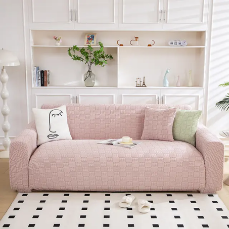 couvre salon rose غطاء صالون وردي 🎀