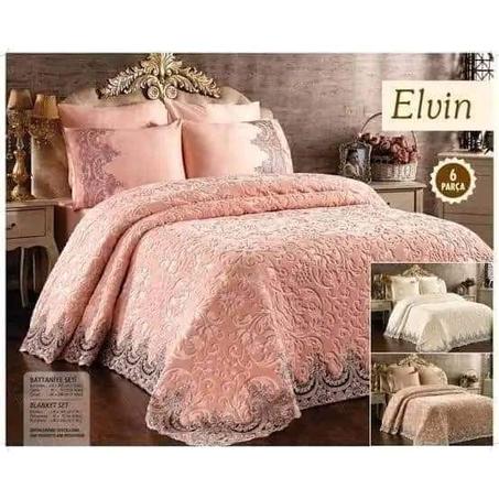 Couverture dentelle 6 pièces turkey 🇹🇷