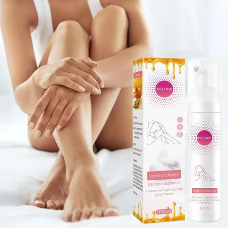 Smooth and Hairless - Crema Depilatoria Corporal Suave y Sin Irritación Cuerpo y Rostro