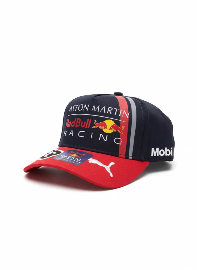 Casquette Redbull Noir+Rouge