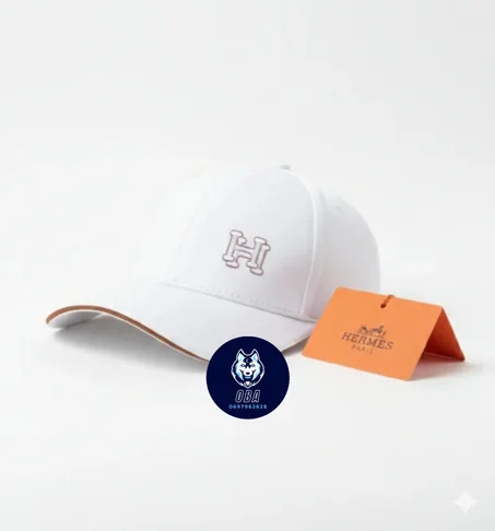 Casquette Hermes Blanc
