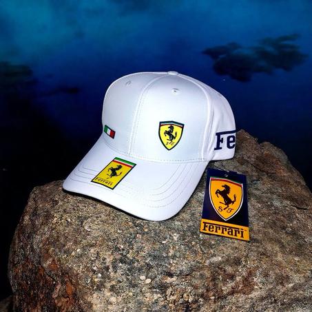 Casquette Ferrari Blanc