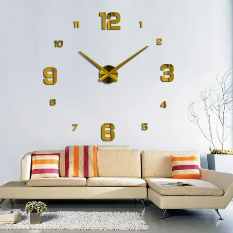 Horloge MURAL 3D SANS CADRE